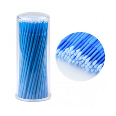 Mikroaplikatory w Tubie 100 szt. PLATINUM niebieski