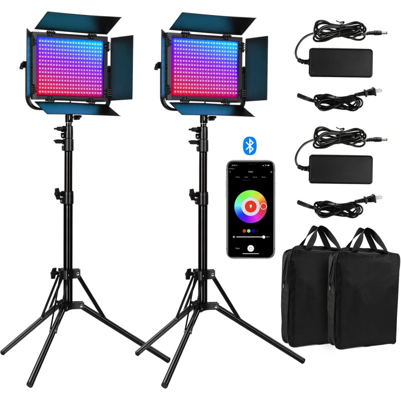 Farbige LED-Lampe