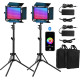 Farbige LED-Lampe