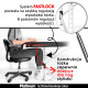 Łóżko Kosmetyczne Składane 60 cm + Materac Memory + Lampa Pierścieniowa PLATINUM - Zestaw №8