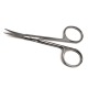 Straight Cosmetic Scissors PLATINUM