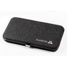 Etui na 6 pęset (cekiny) PLATINUM czarny