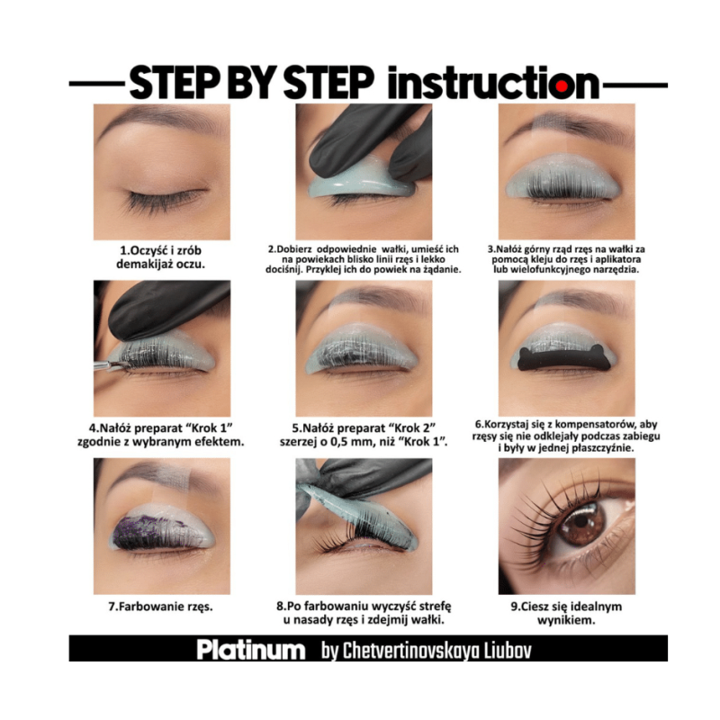 Lash Lift Kit Mini for Lash Lifting and Lamination + Free online training on how to work with a kit - PLATINUM Starter Set