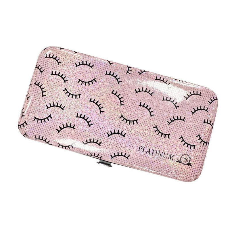 Etui für 6 Pinzetten (Lash) PLATINUM violett