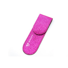 Etui na 2 pęsety (brokatowe) PLATINUM fioletowy