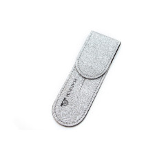 Etui na 2 pęsety (brokatowe) PLATINUM szary