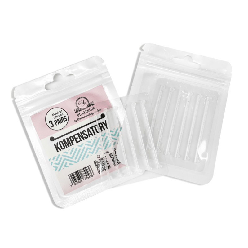 Compensators Strips For Eyelash Lamination PLATINUM black