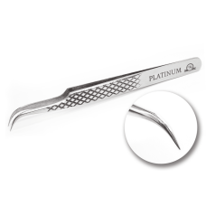 Pęseta do przedłużania rzęs Diamond Strong PLATINUM