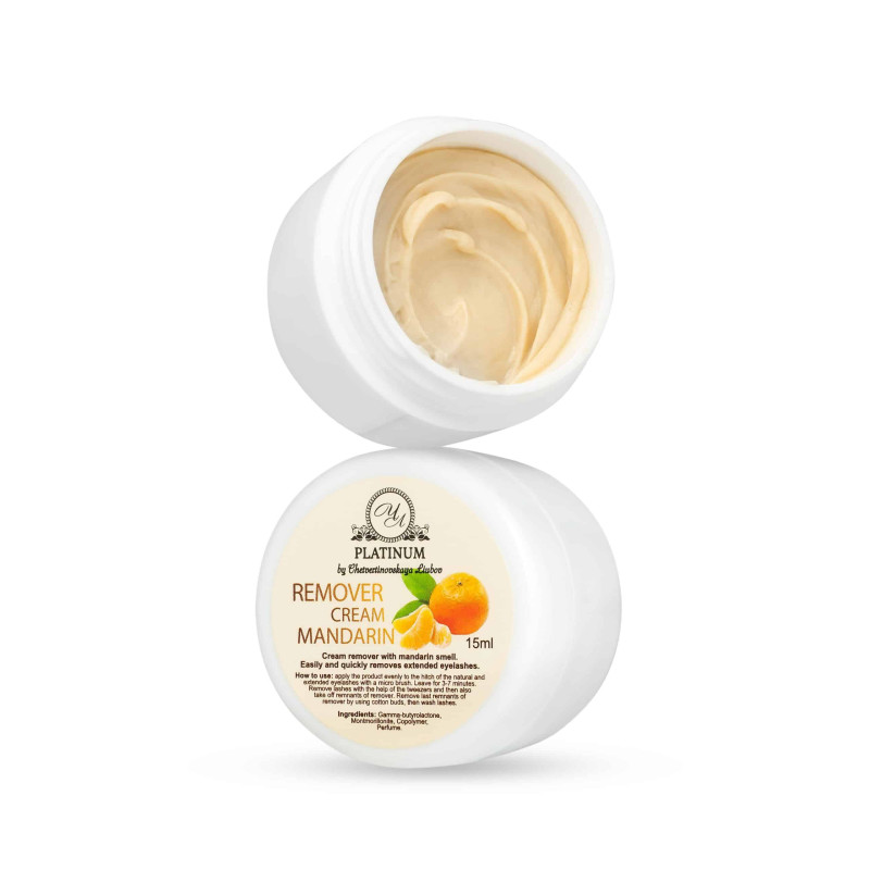 Remover kremowy do przedłużania rzęs Melon PLATINUM 15 ml