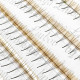 Gotowe Kępki Rzęs Ciemnobrązowe PLATINUM 3D 0.07 Skręt C  7–14 mm