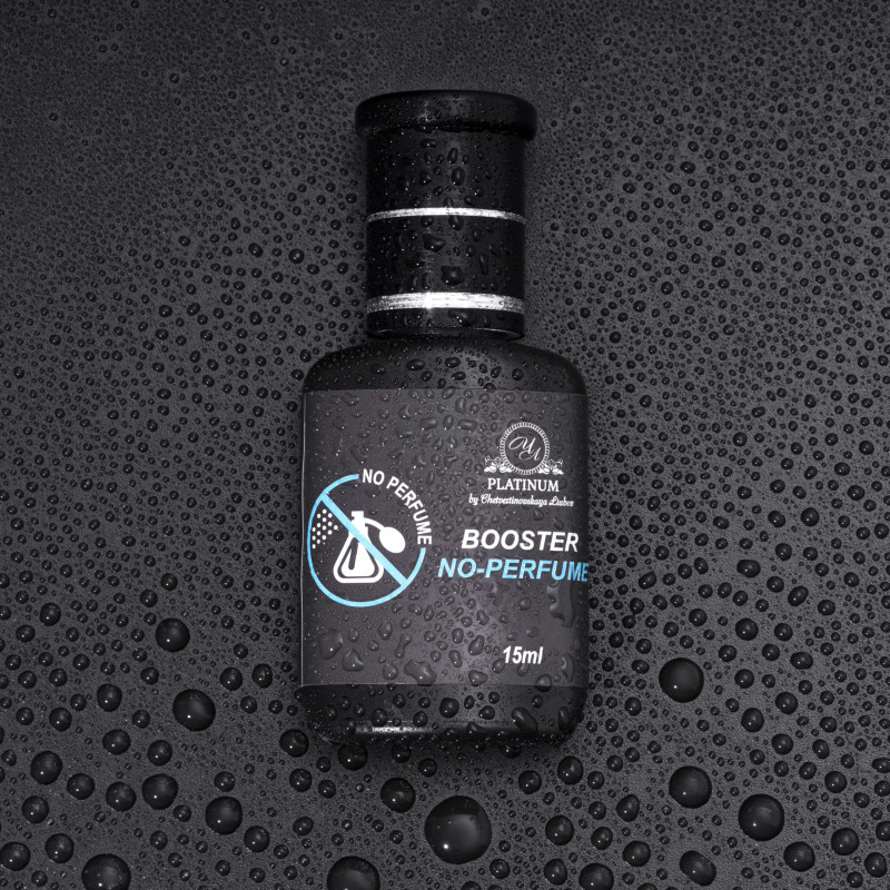 Booster-Przyspieszacz kleju do przedłużania rzęs bez zapachu PLATINUM 15 ml