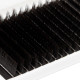 Eyelash Extensions Dark Choco PLATINUM 20 lines Сurl B 0.07 7-12mm