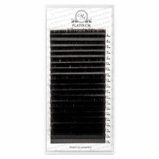 Rzęsy do Przedłużania Сiemnobrązowe PLATINUM 20 Pasków Skręt M 0.07 8-14mm