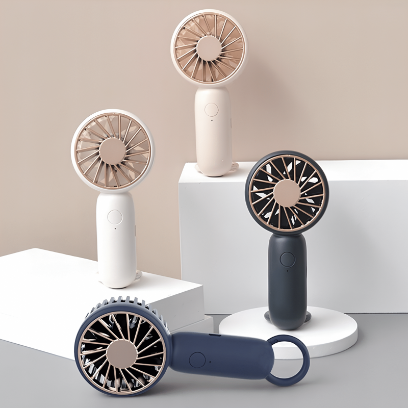Mini Eyelash Fan PLATINUM – Green