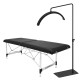 Foldable Beauty Bed 60 cm PLATINUM + Moon Lamp - Set №4