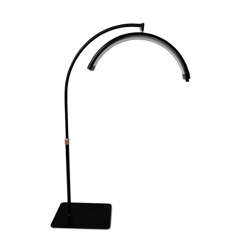 Moon Lampe für Wimpernverlängerung schwarz C
