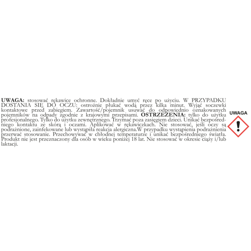 Zestaw preparatów do laminacji Platinum 10 ml