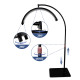 Foldable Beauty Bed 60 cm PLATINUM + Moon Lamp - Set №4