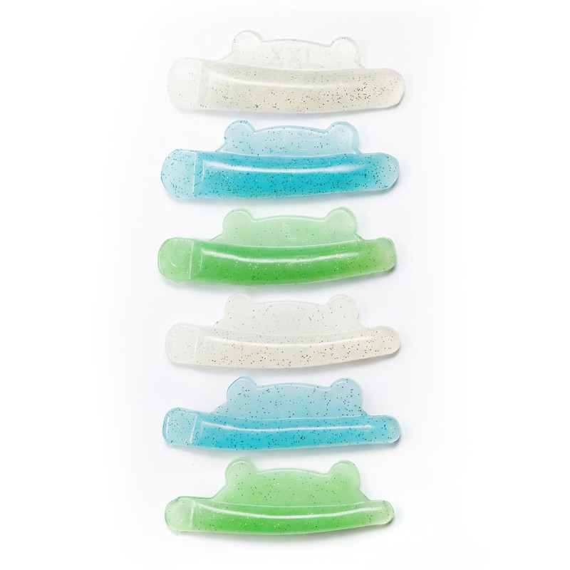 Silikon-Lifting-Pads Bears — 6 Paare PLATINUM