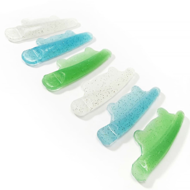 Silikon-Lifting-Pads Bears — 6 Paare PLATINUM