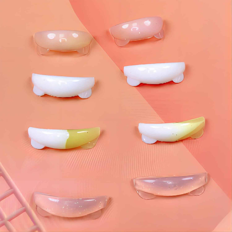 Silicone Lash Lifting Shields Panda 4 Pairs PLATINUM