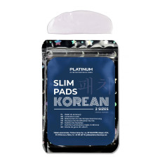 Płaskie silikonowe wałeczki do koreańskiej laminacji rzęs PLATINUM