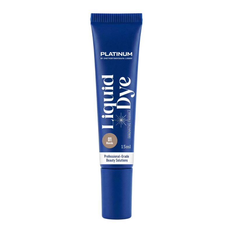 Жидкая Краска для Бровей 01 Blonde PLATINUM