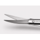 Straight Cosmetic Scissors PLATINUM