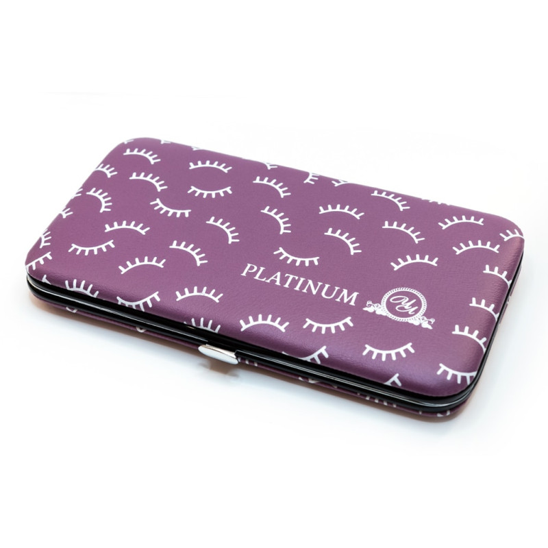Etui na 6 pęset (Lash) PLATINUM czarny