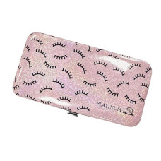 Etui na 6 pęset (Lash) PLATINUM różowy