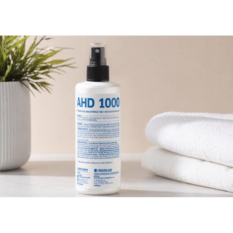 AHD 1000 Płyn do Dezynfekcji Rąk i Skóry 250 ml PLATINUM