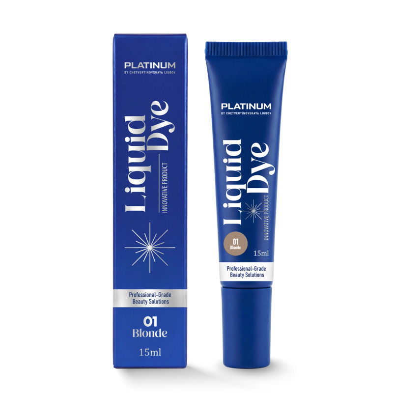 Жидкая Краска для Бровей 01 Blonde PLATINUM