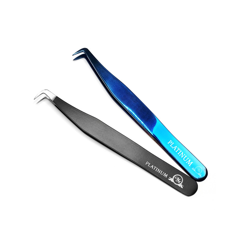 Пинцет для наращивания ресниц Volume Plasma PLATINUM
