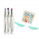 PLATINUM Lash Lifting Set – Silicone Applicator + green Silicone Lash Lamination Rods Size L