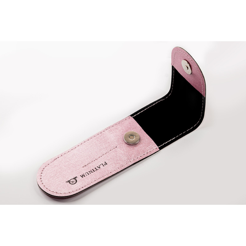 Case for 2 Tweezers PLATINUM pink